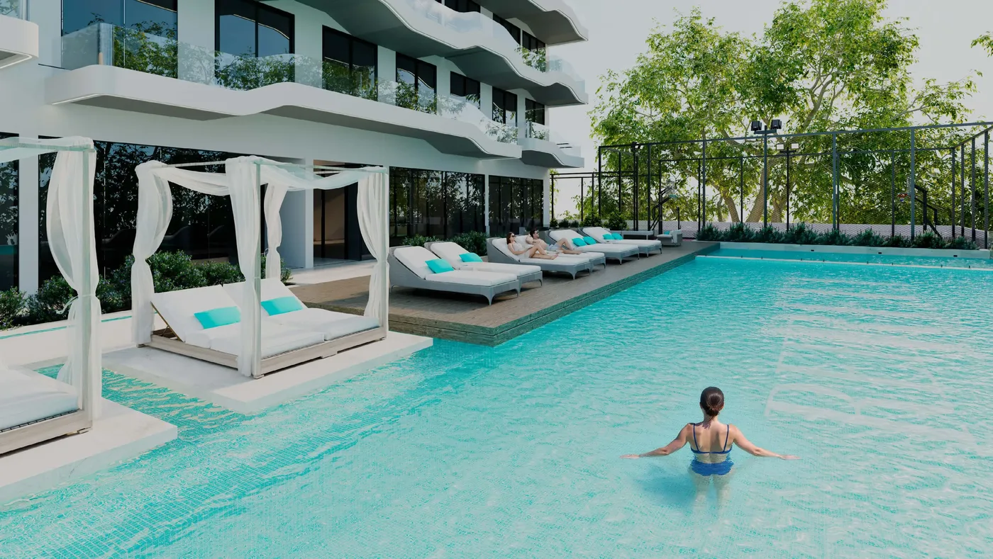 Decking Area amenity image at Reef 996