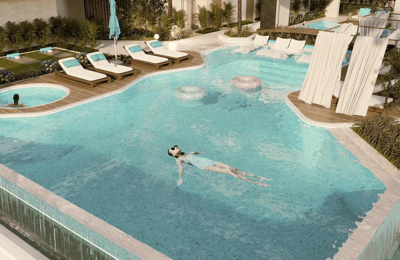 Jacuzzi amenity image at Reef 997