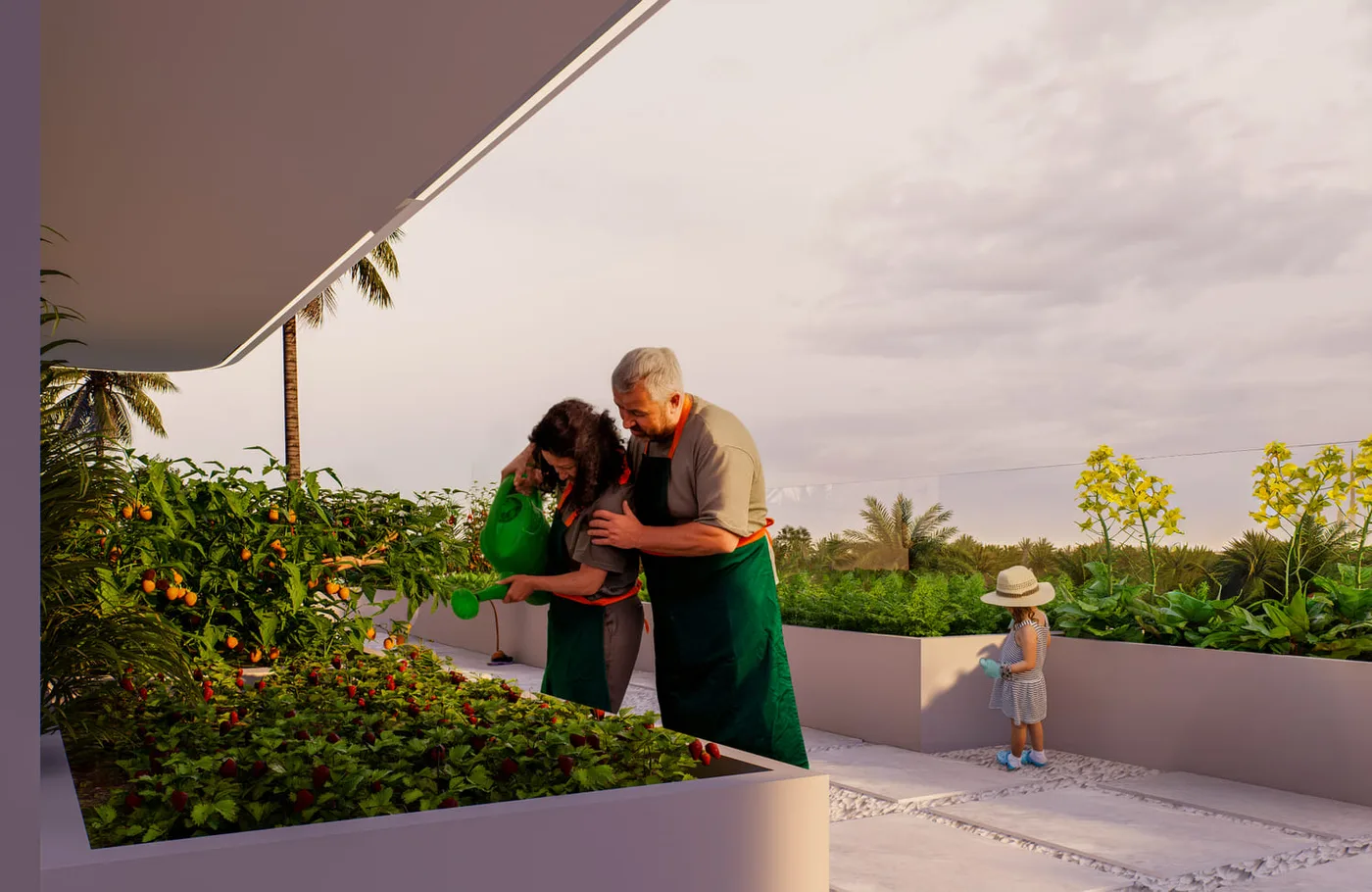 Vegetable Garden amenity image at Reef 997