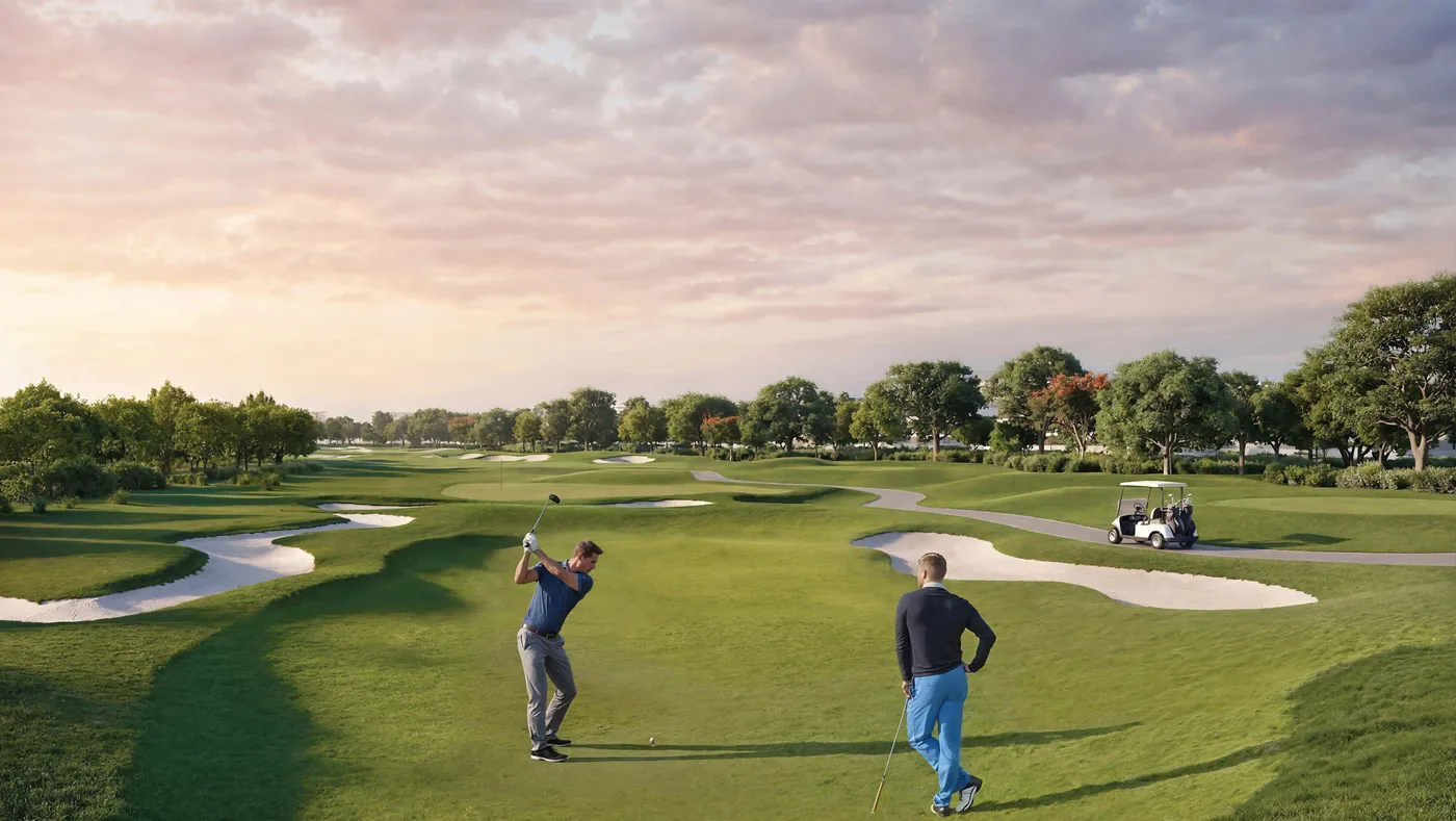 Golf Areas amenity image at River Cove Residences at Sobha City