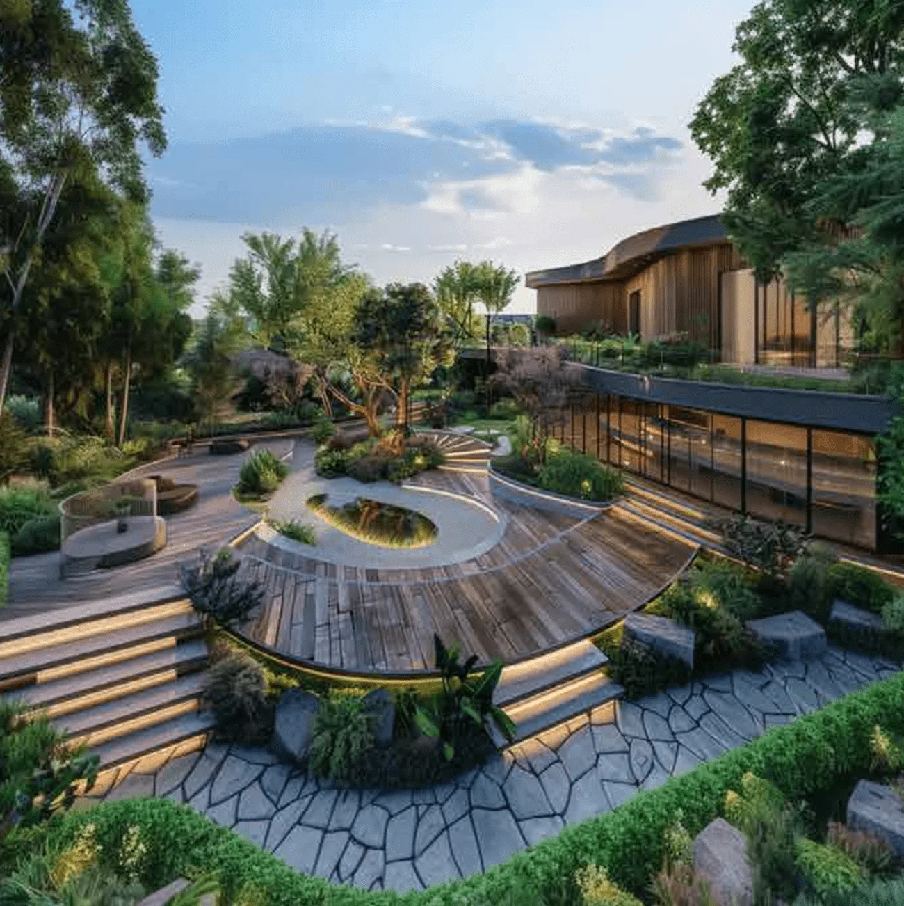 Clubhouse amenity image at Riverside by Damac