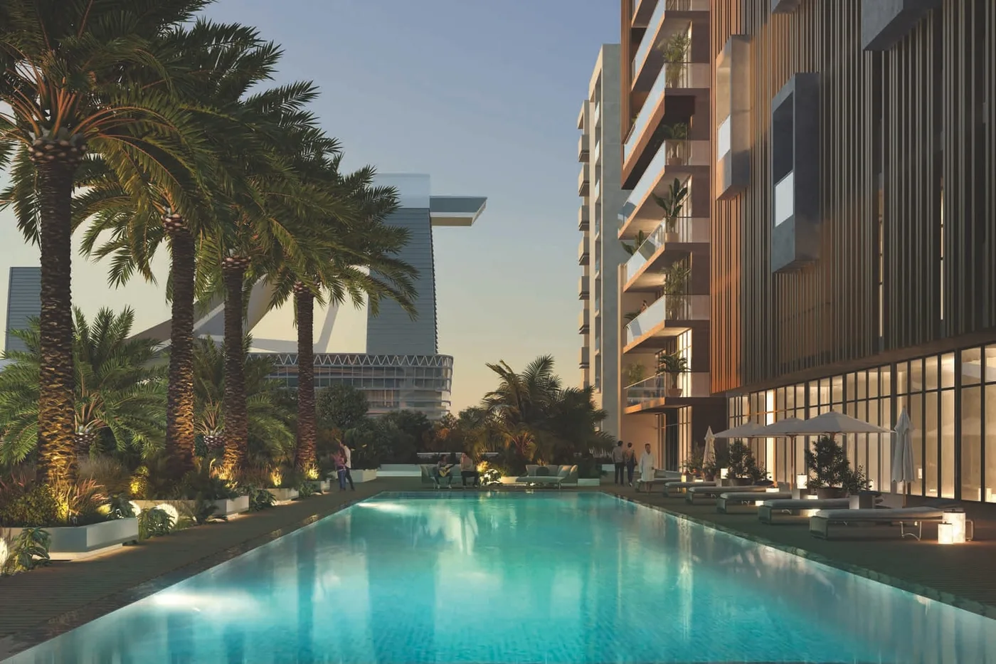 Swimming Pool amenity image at Riviera 13