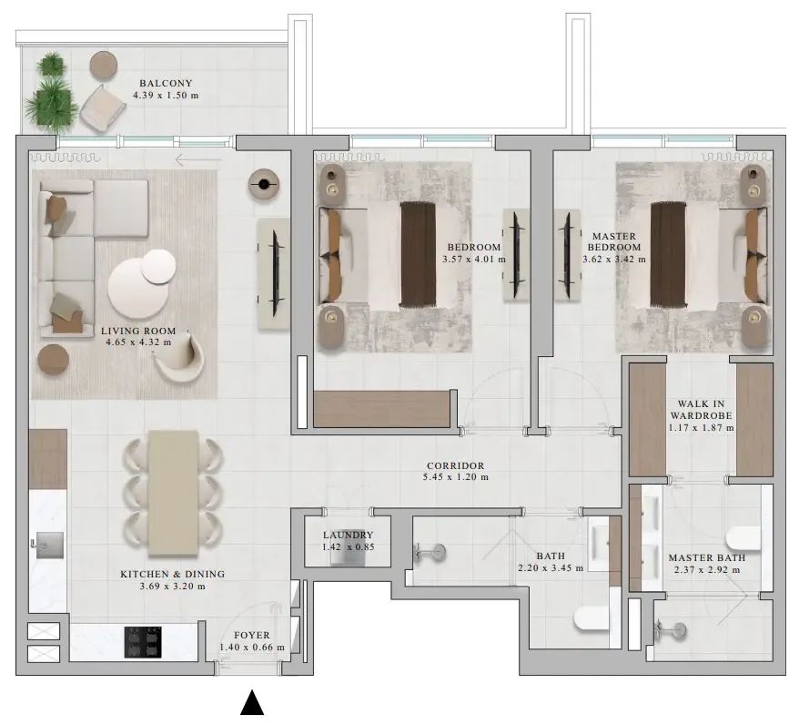 Emaar Rosehill floor plan