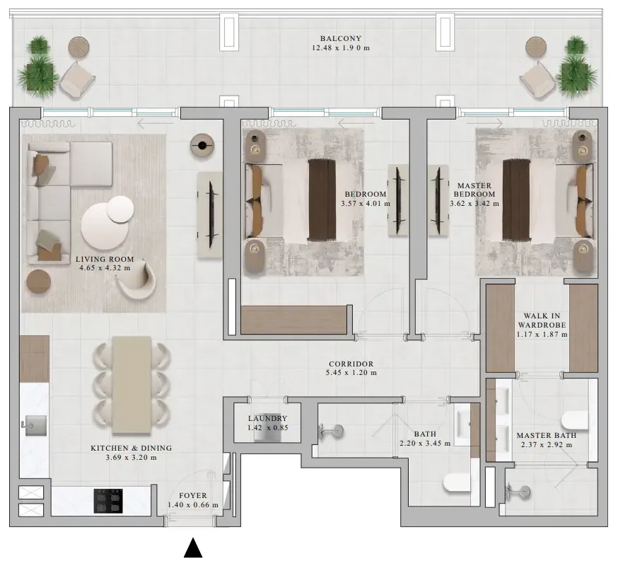 Emaar Rosehill floor plan
