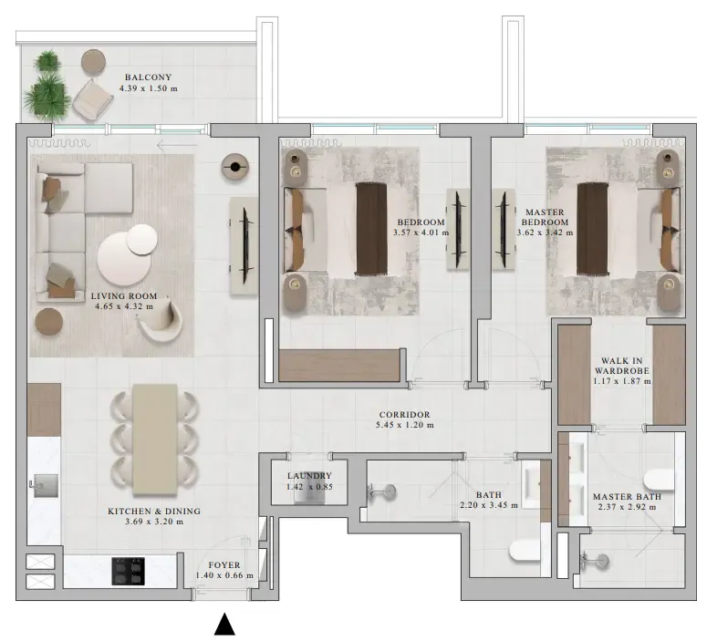 Emaar Rosehill floor plan