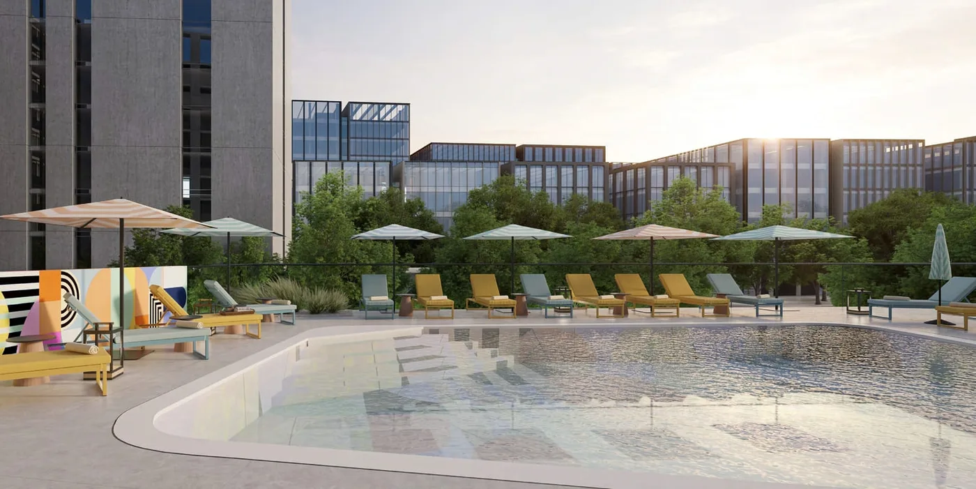 Swimming Pool amenity image at Rove Home Aljada