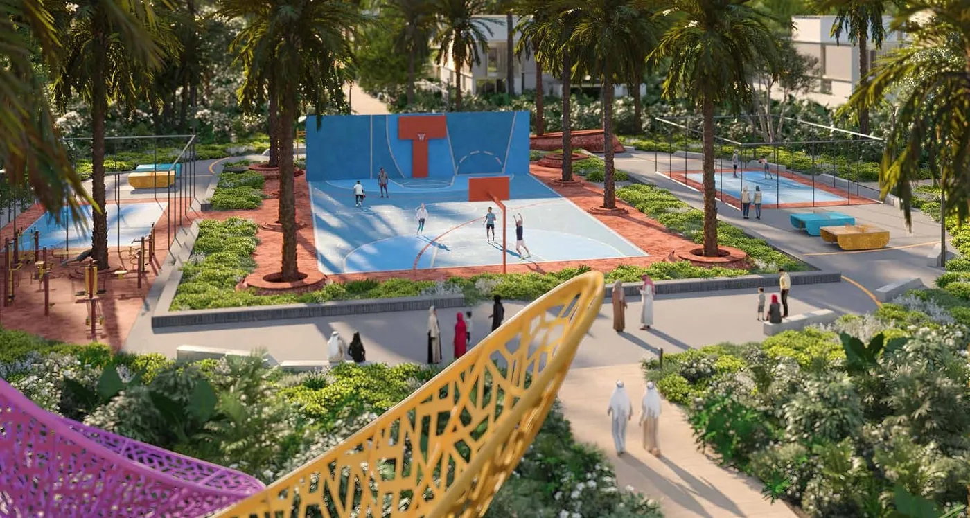 Sport Courts amenity image at Saadiyat Lagoons