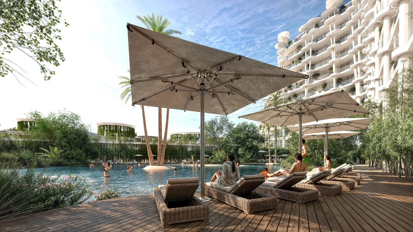 Lagoon-style Pool amenity image at Sakura Gardens