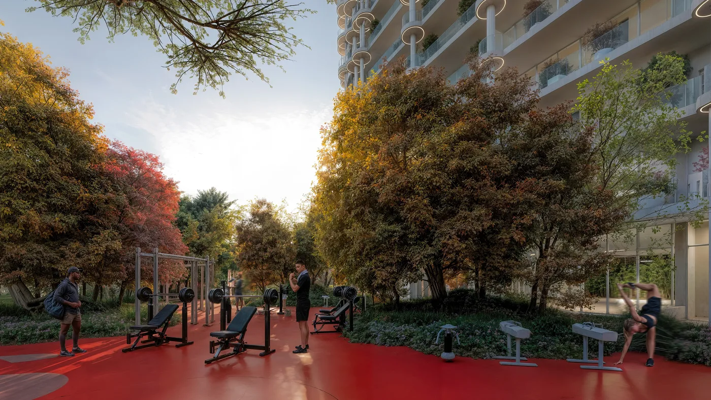 Outdoor Gym amenity image at Sakura Gardens