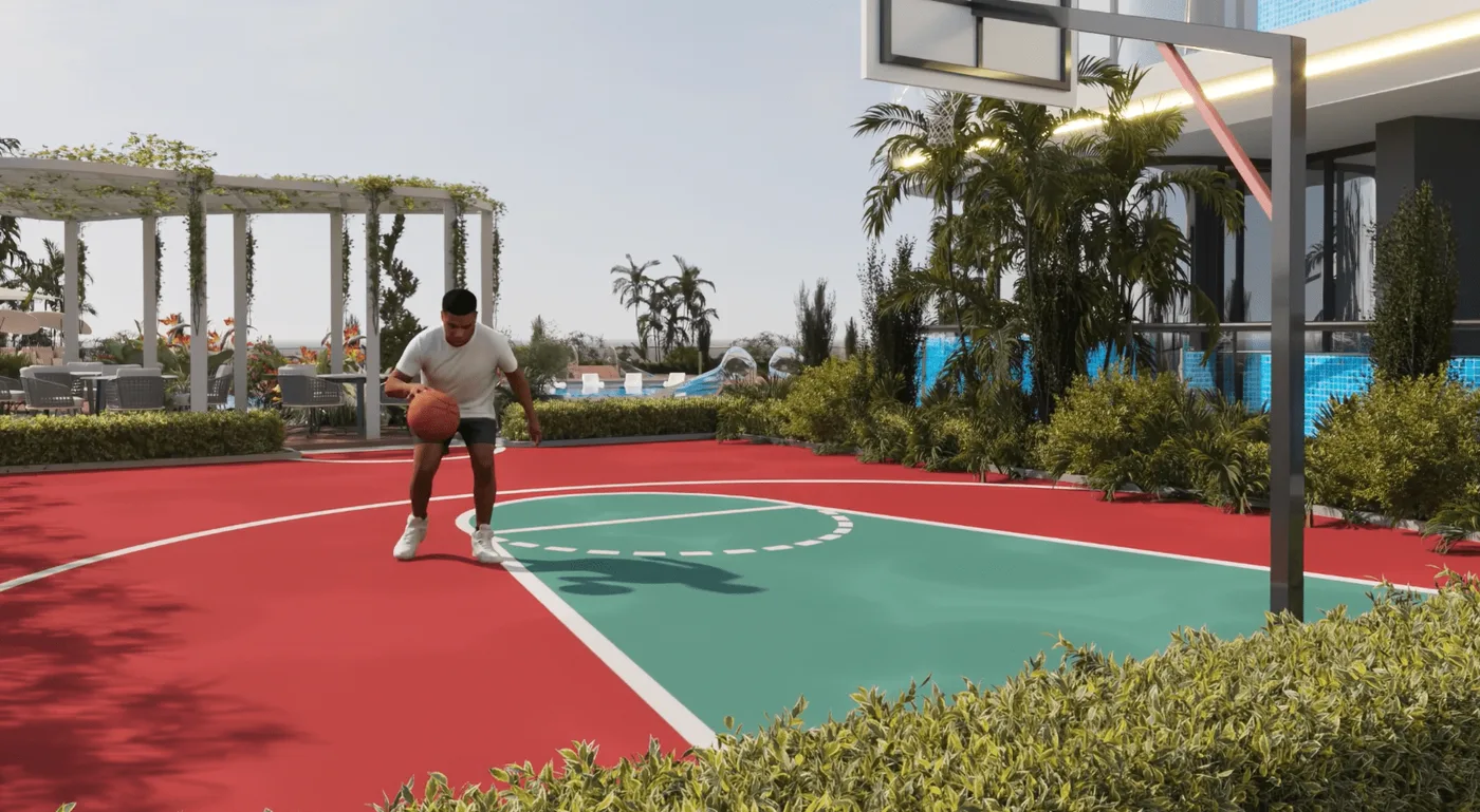 Basketball Court amenity image at Samana Barari Views