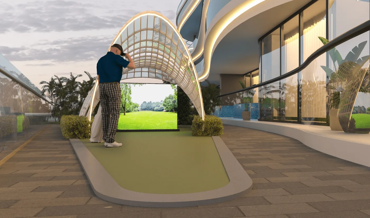 Vr Golf amenity image at Samana Barari Views