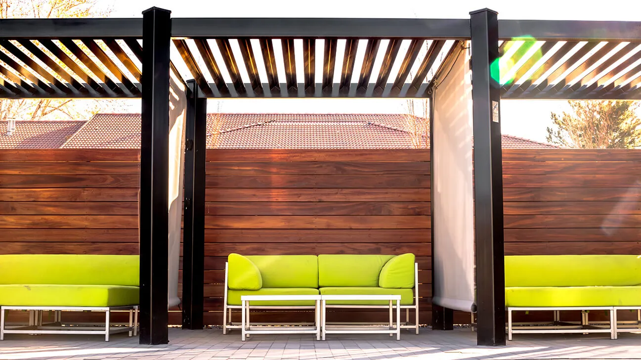 Shaded Lounge Deck amenity image at Samana Boulevard Heights