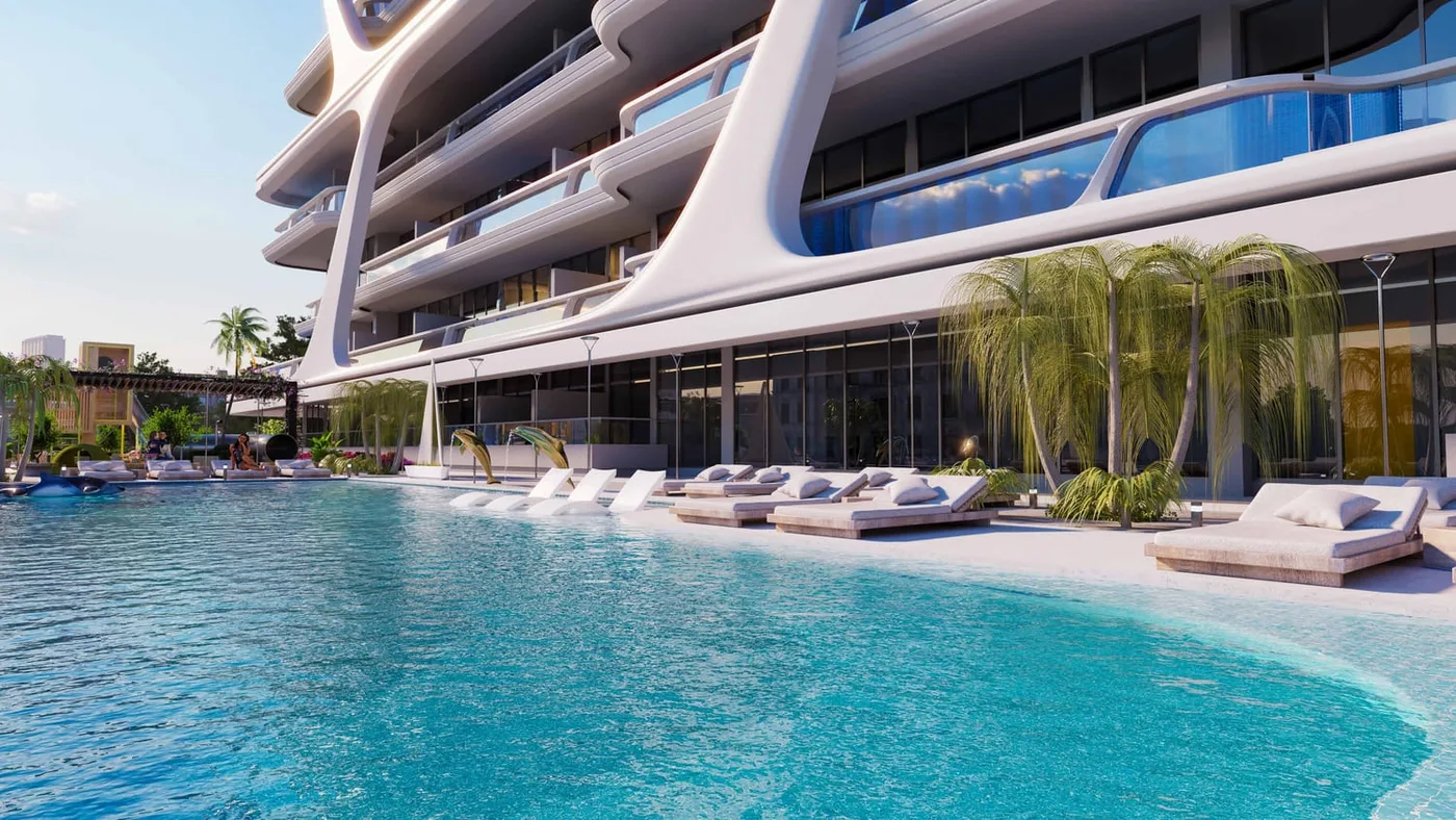 Leisure Pool Deck amenity image at Samana California