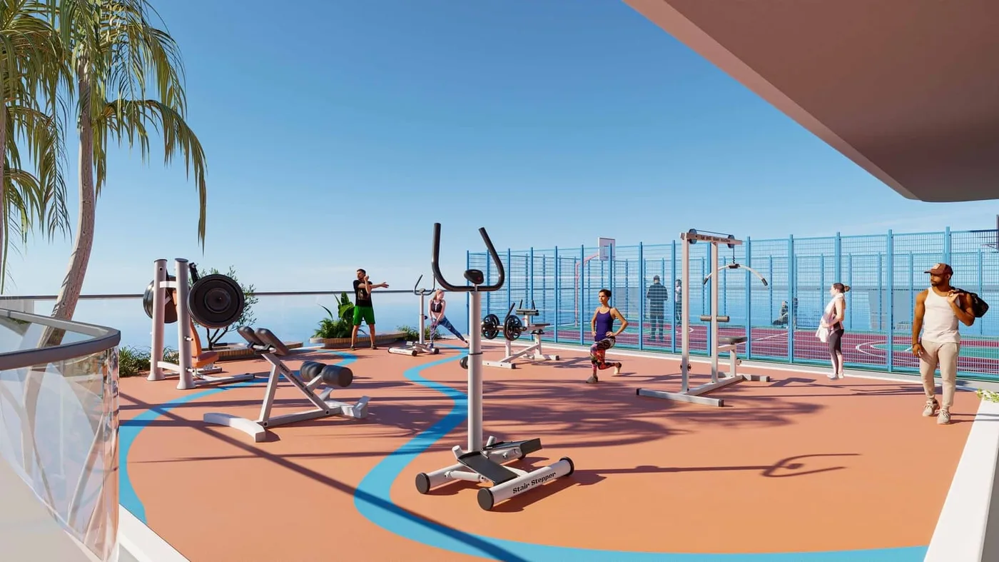 Outdoor Gym amenity image at Samana California