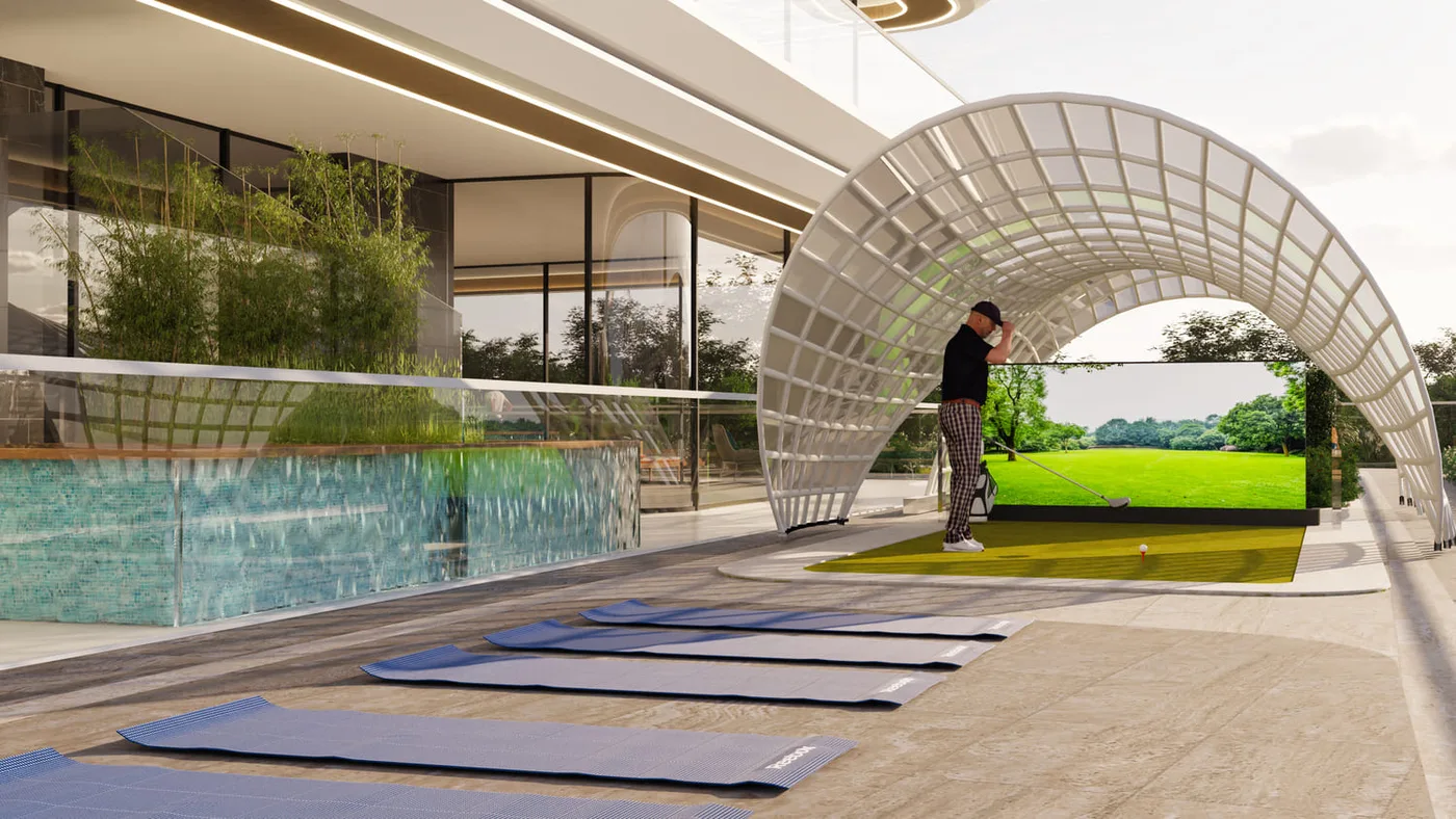 Vr Golf Experience amenity image at Samana Golf Views