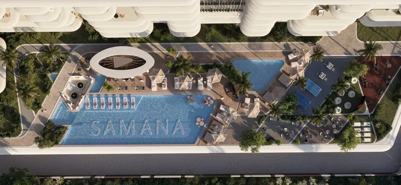 Exterior at Samana Hills South Haven in Dubai Industrial City Dubai