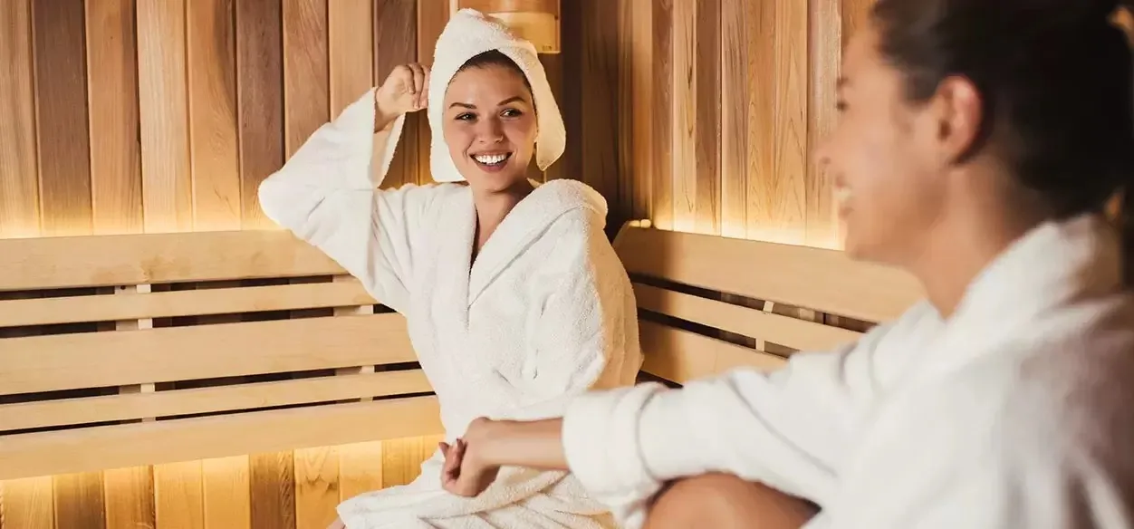 Sauna & Steam Room amenity image at Samana Manhattan