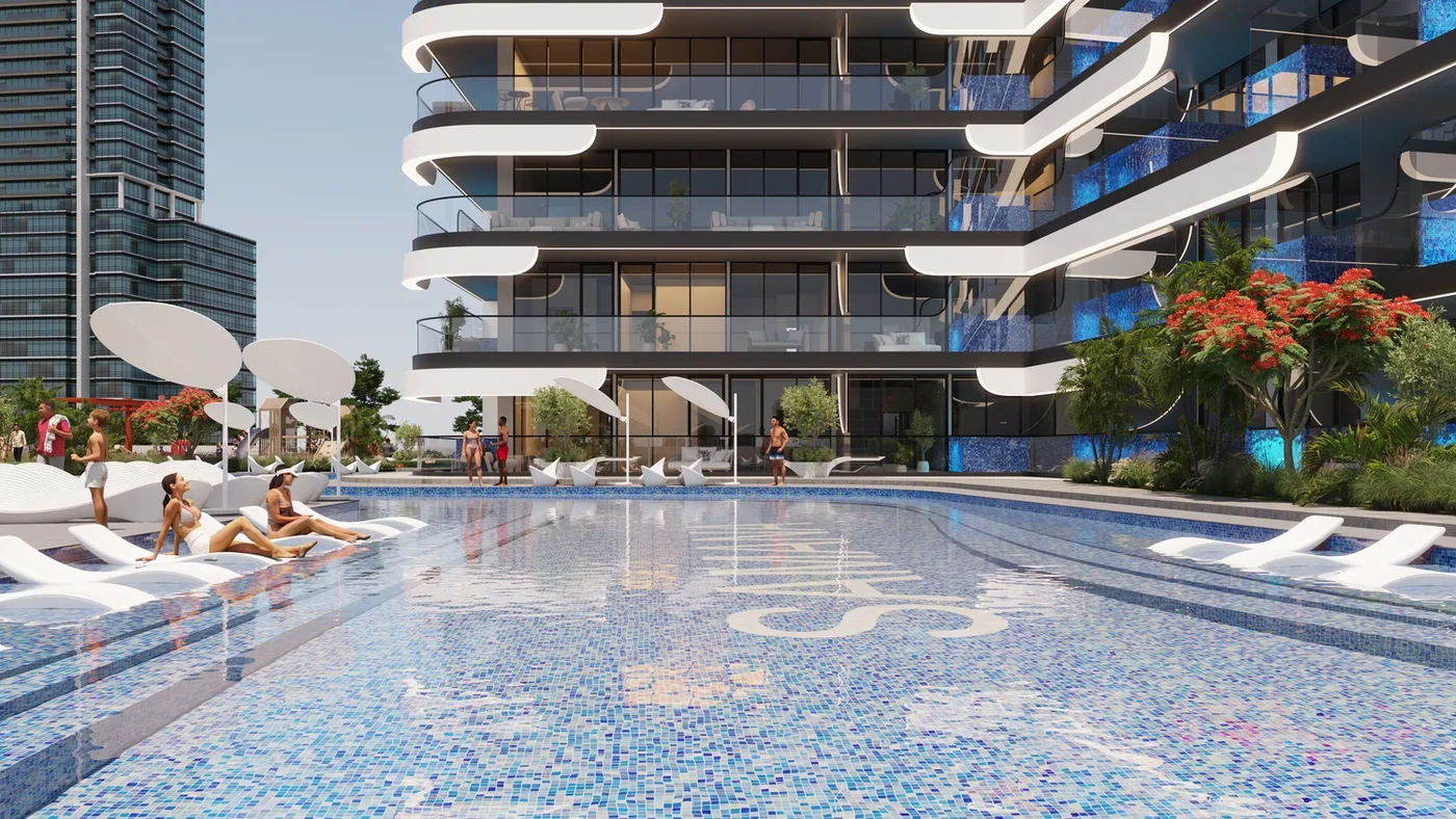 Large Pool Deck & Jacuzzi amenity image at Samana Resorts