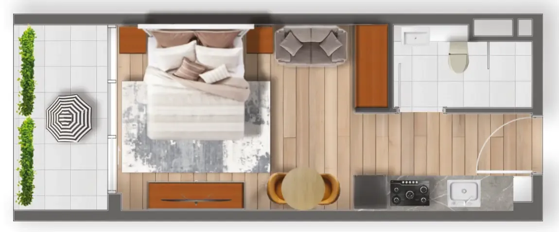 Samana Samana Santorini floor plan