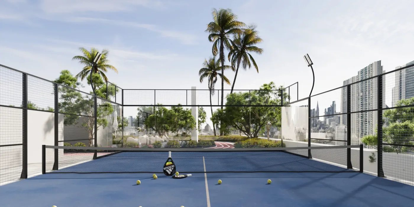 Paddel Court amenity image at Saray South Residences