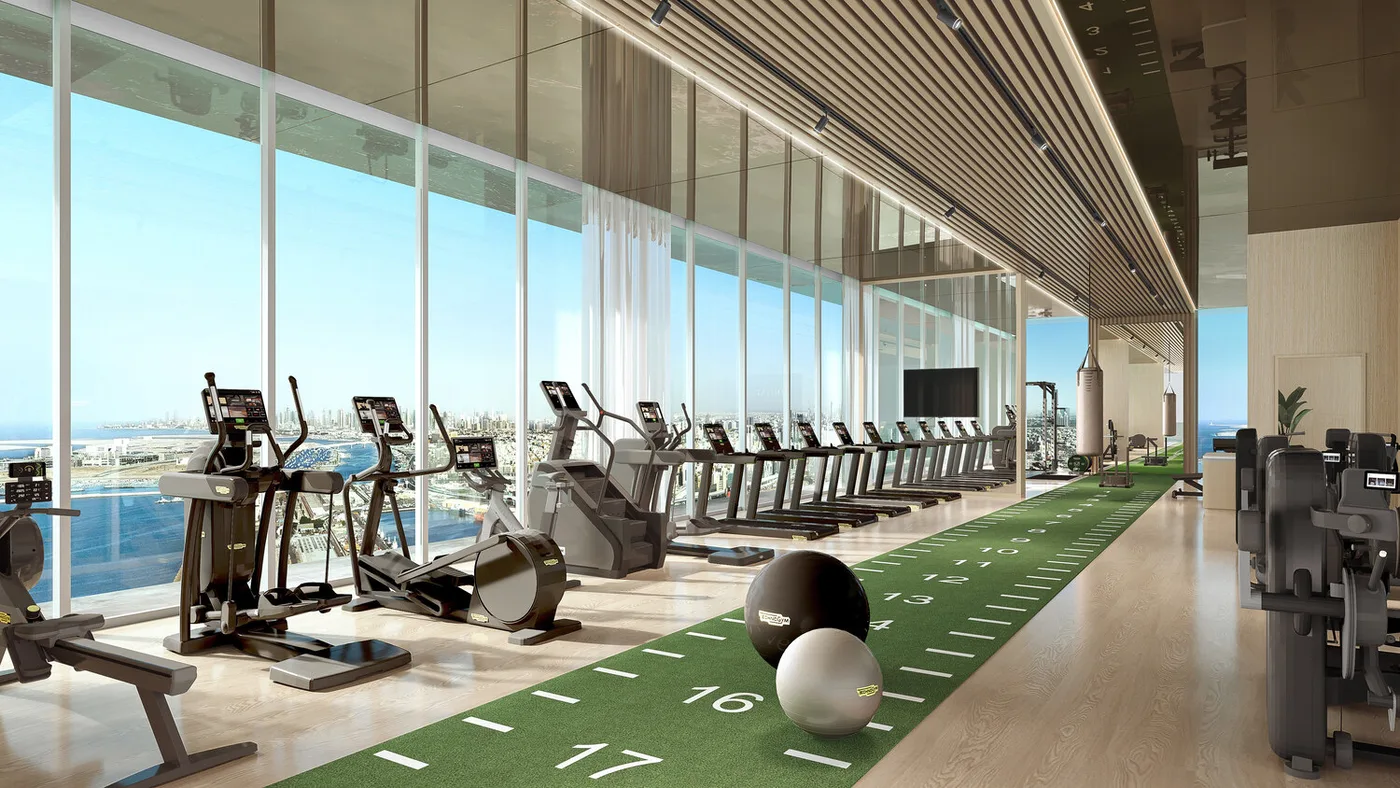 Gym amenity image at Saria