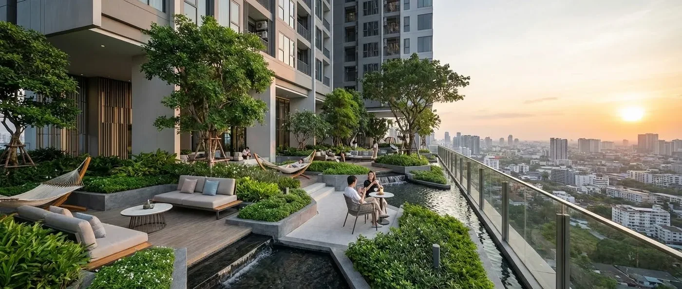 Sky Garden Sitting amenity image at Sea Cliff by Imtiaz