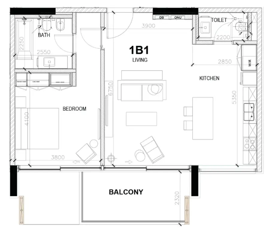 Al Zorah Development Company Sealine Residence floor plan