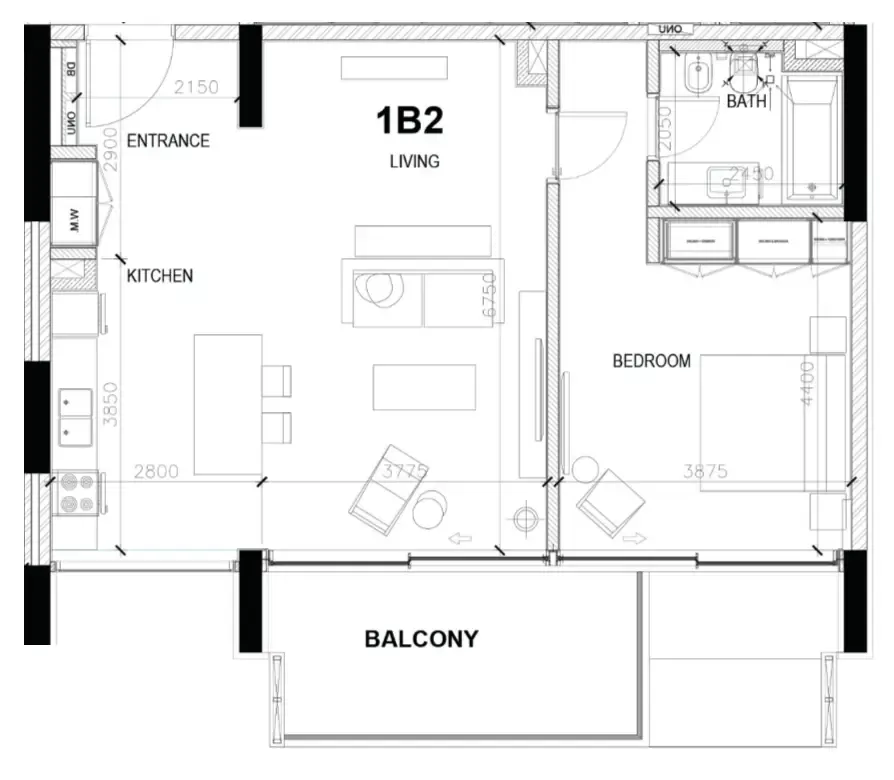 Al Zorah Development Company Sealine Residence floor plan