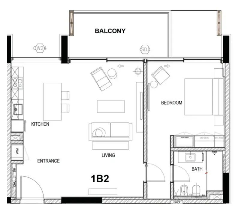 Al Zorah Development Company Sealine Residence floor plan