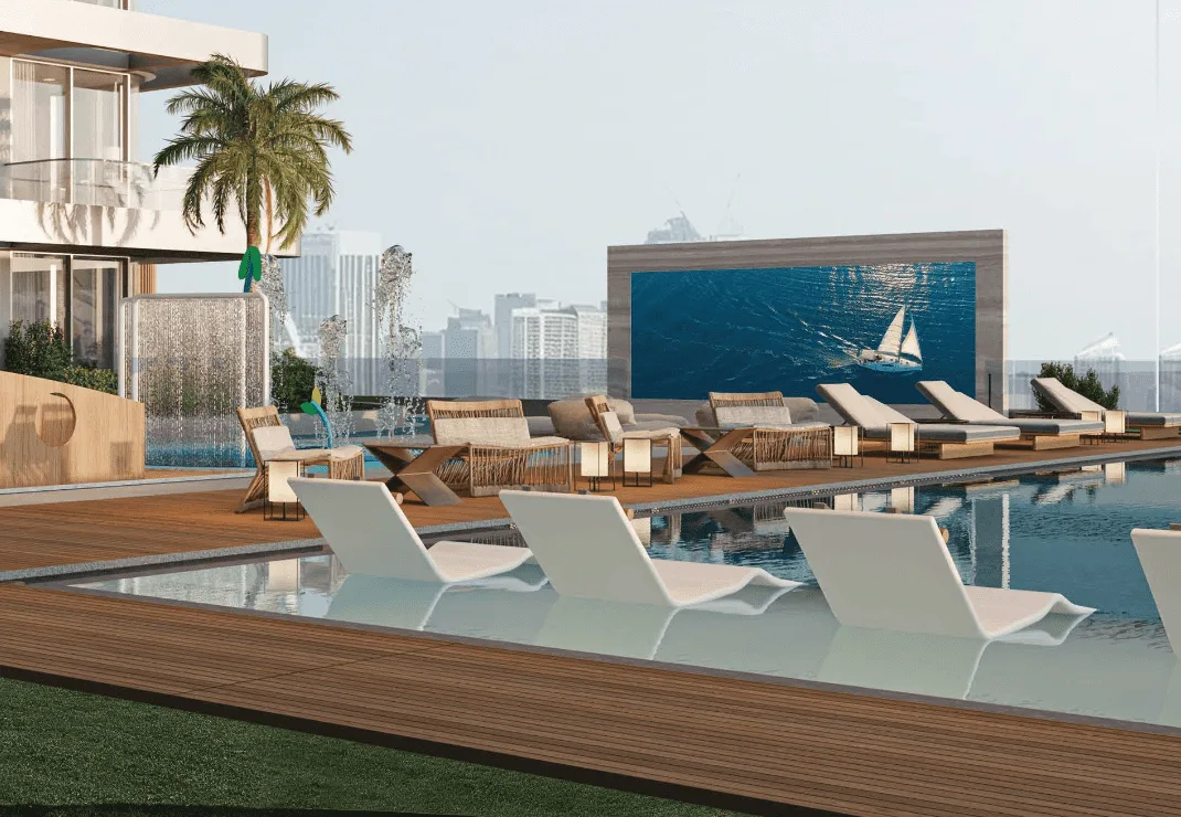 Outdoor Cinema amenity image at Seaside by Prestige One