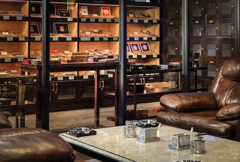 Cigar Lounge amenity image at Selora Residences