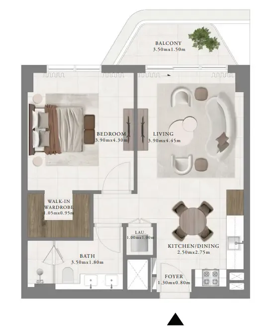 Emaar Sera 2 floor plan