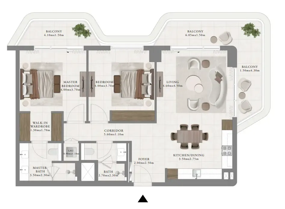 Emaar Sera 2 floor plan