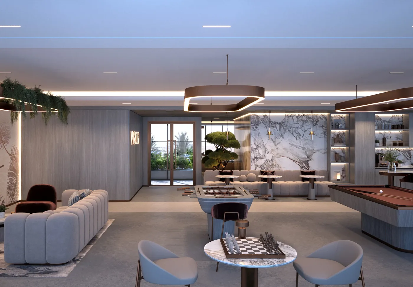 Gaming Room amenity image at Sera Gardens by Vision