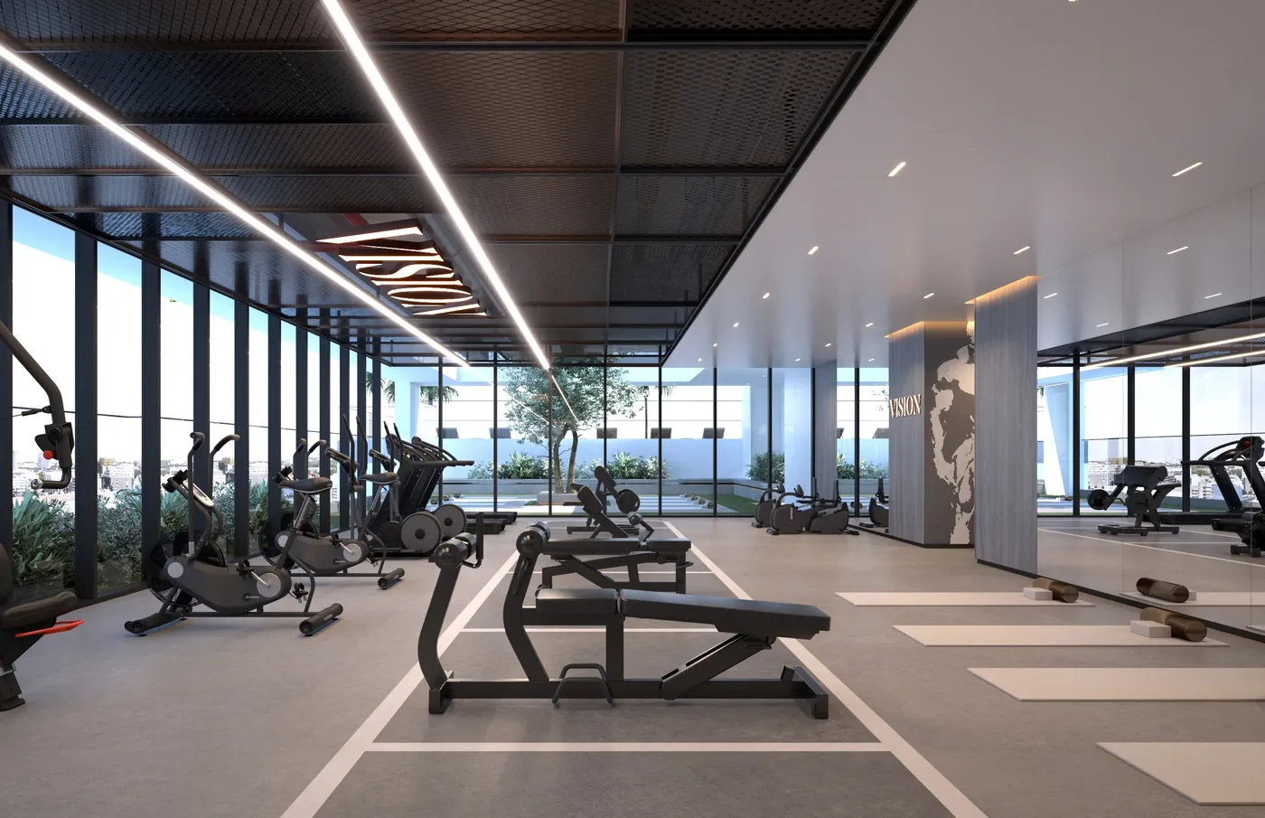 Gym amenity image at Sera Gardens by Vision
