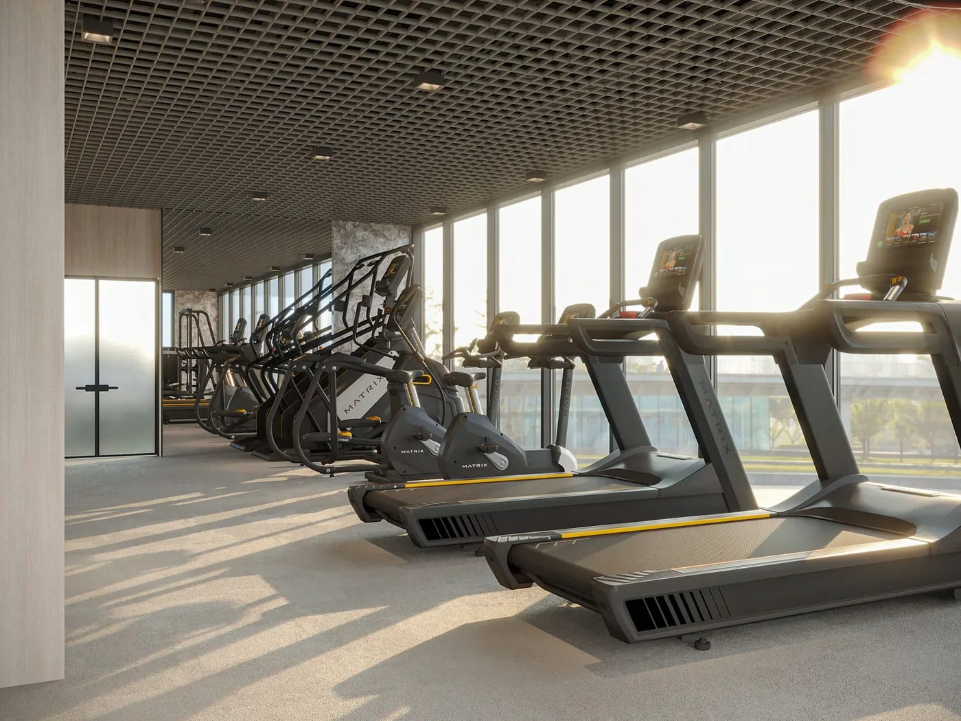 Gymnasium amenity image at Serene Gardens