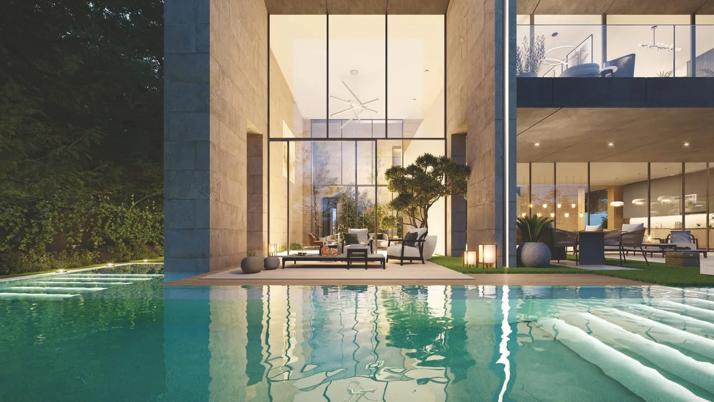 Private Pools amenity image at Serenity Mansions