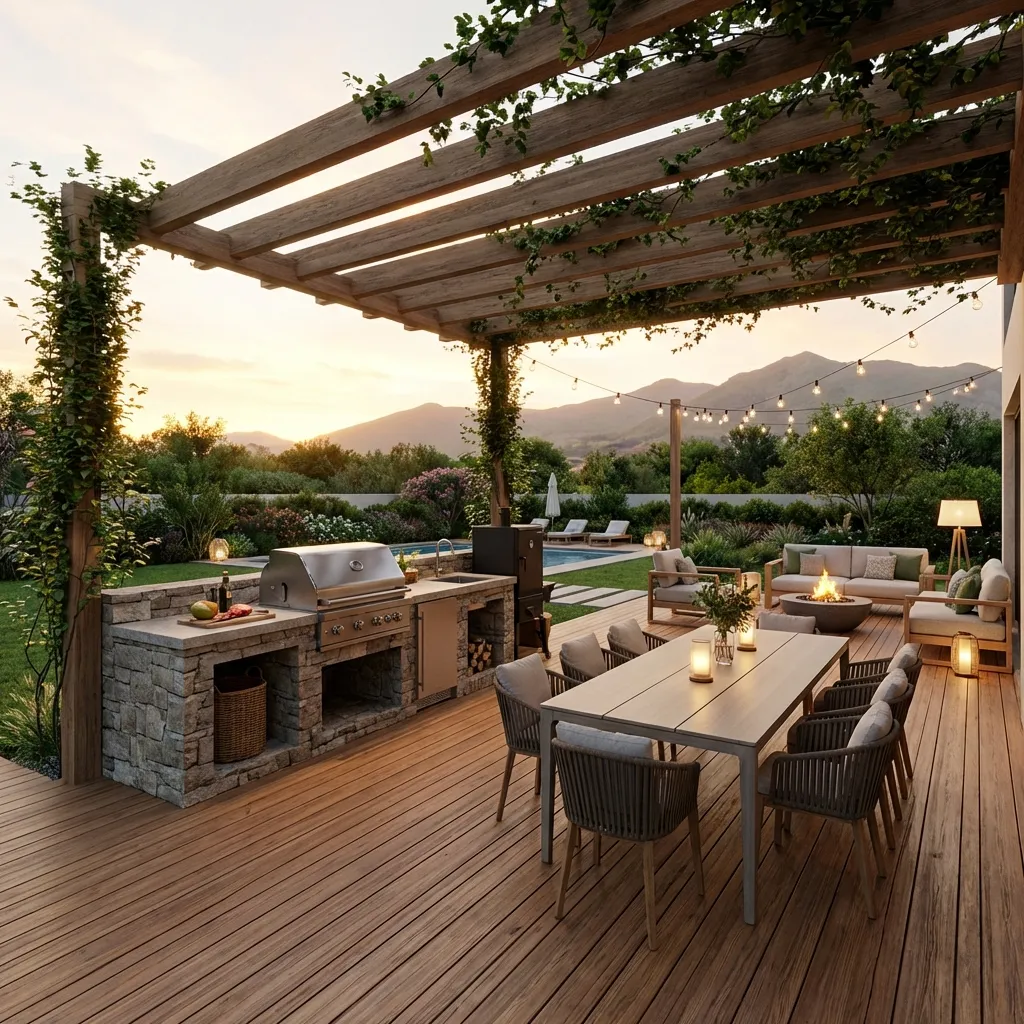 BBQ Area amenity image at Serenz