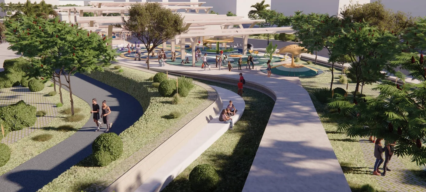Kids Play Area amenity image at Sha Residence Emirates