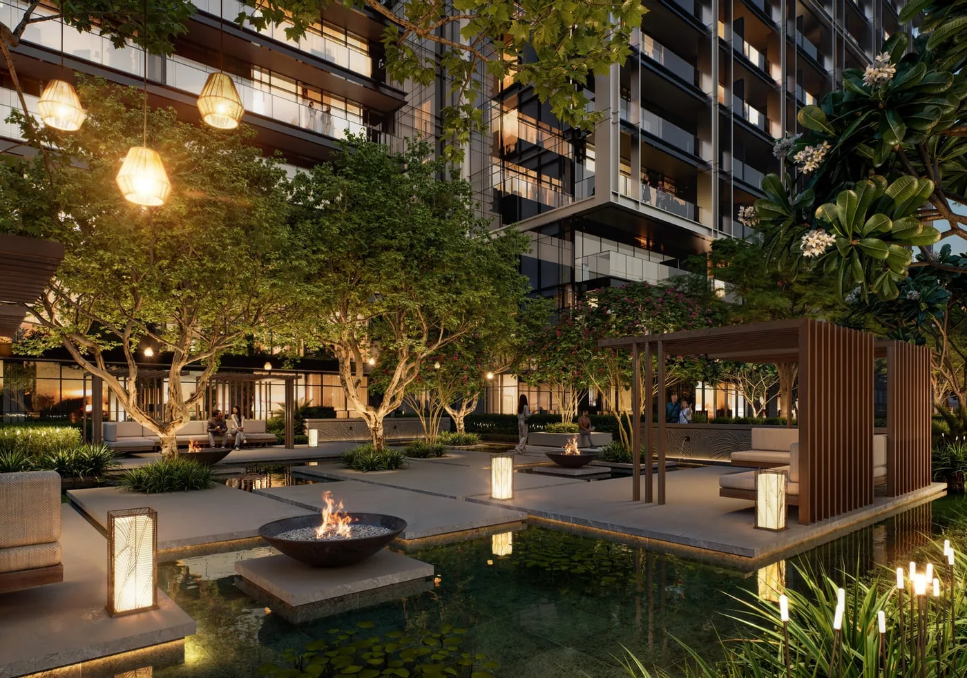 Aqua Gardens amenity image at Sierra by Iman