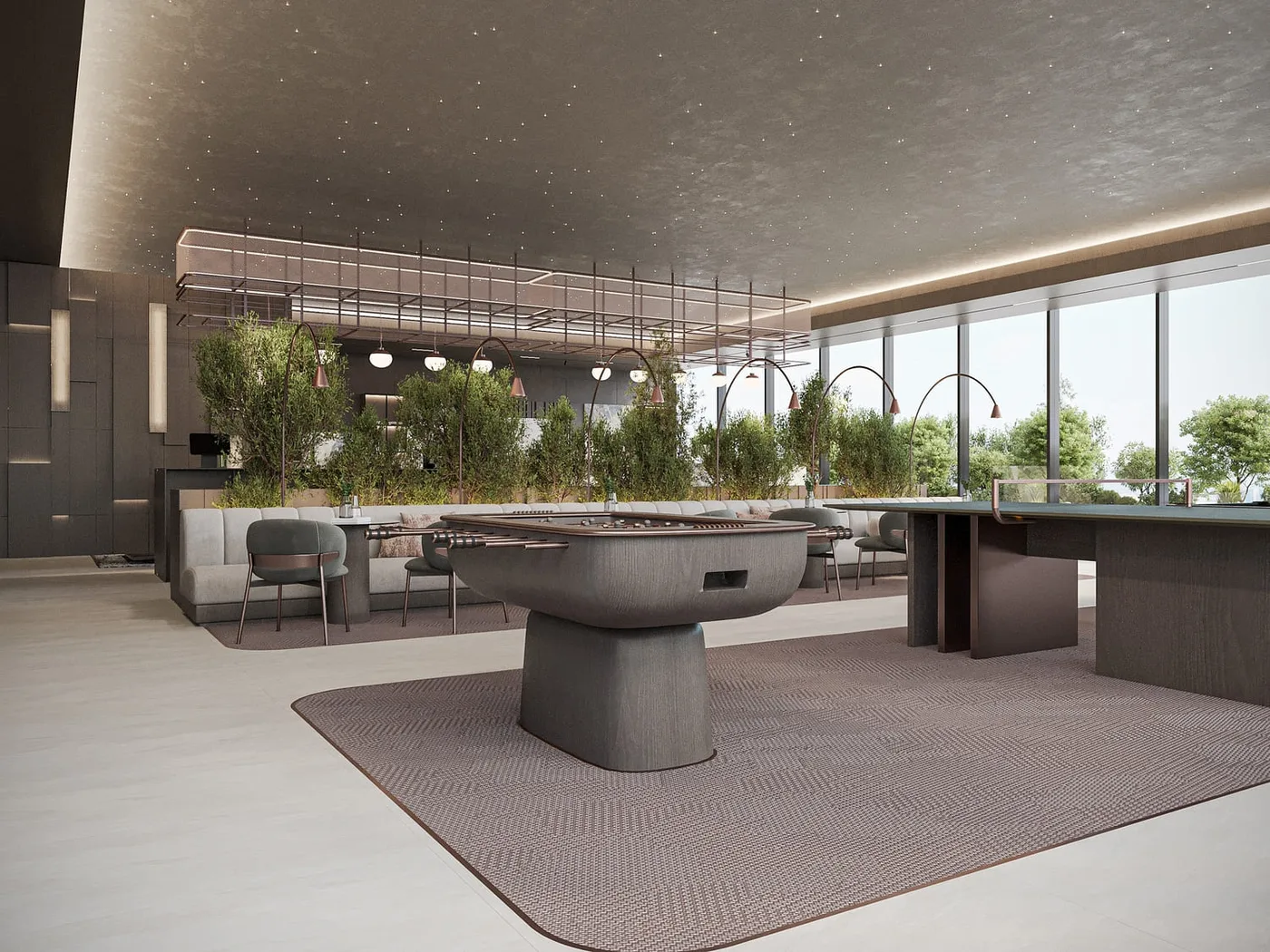 Clubhouse amenity image at Sierra by Iman
