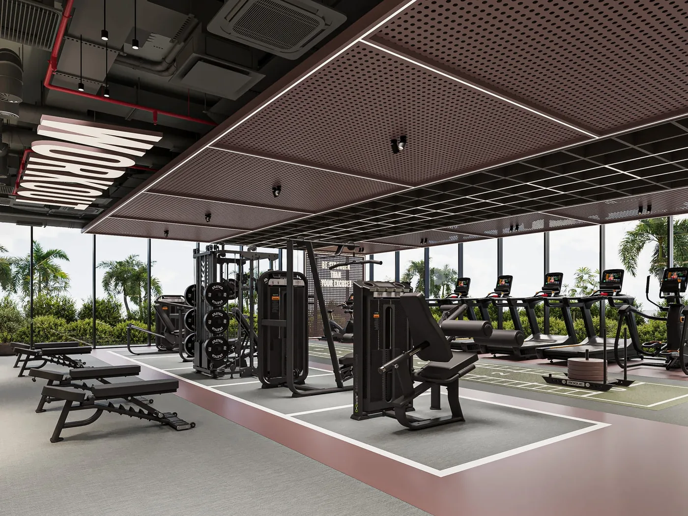 Fitness Centre amenity image at Sierra by Iman