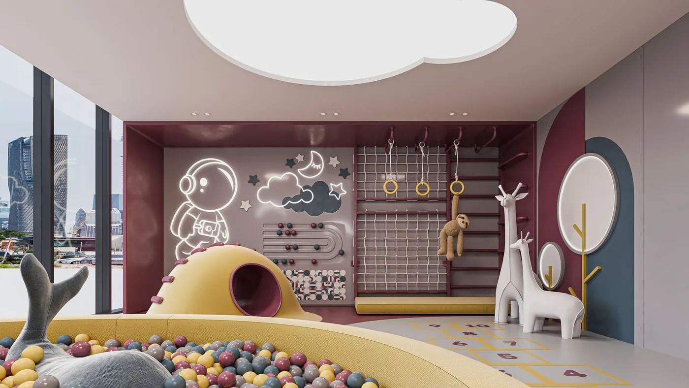Indoor Kid’S Play Area amenity image at Sierra by Iman