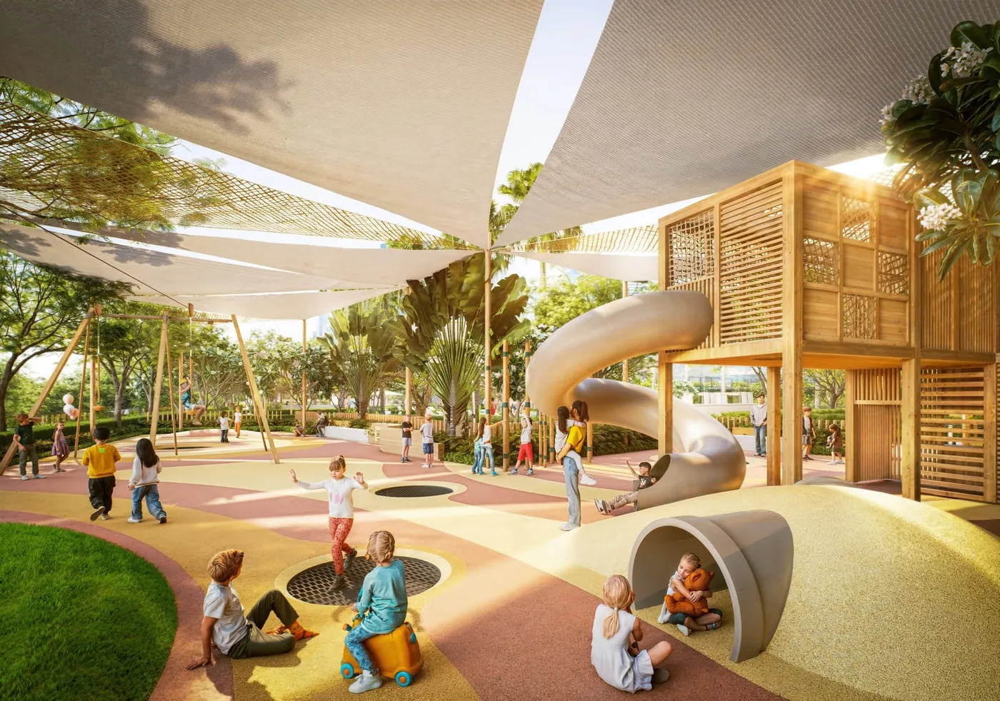 Outdoor Kid’S Play Area amenity image at Sierra by Iman