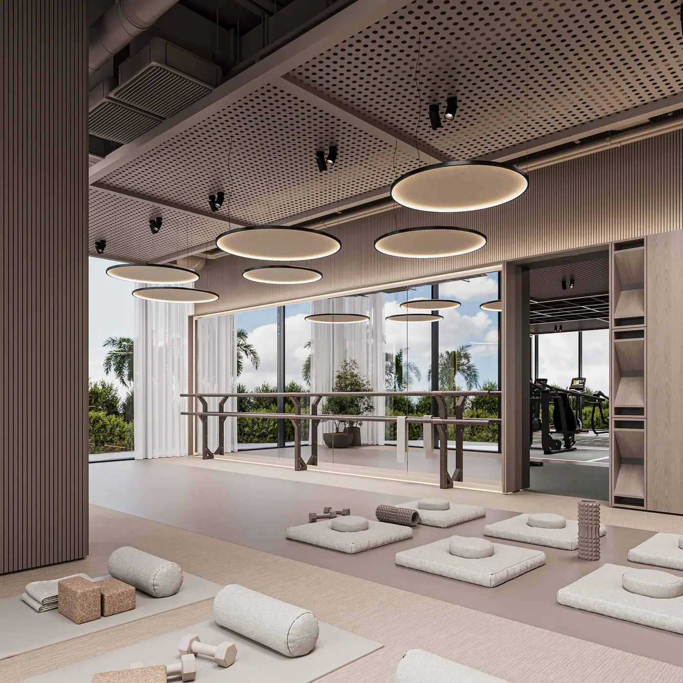 Yoga Zone amenity image at Sierra by Iman