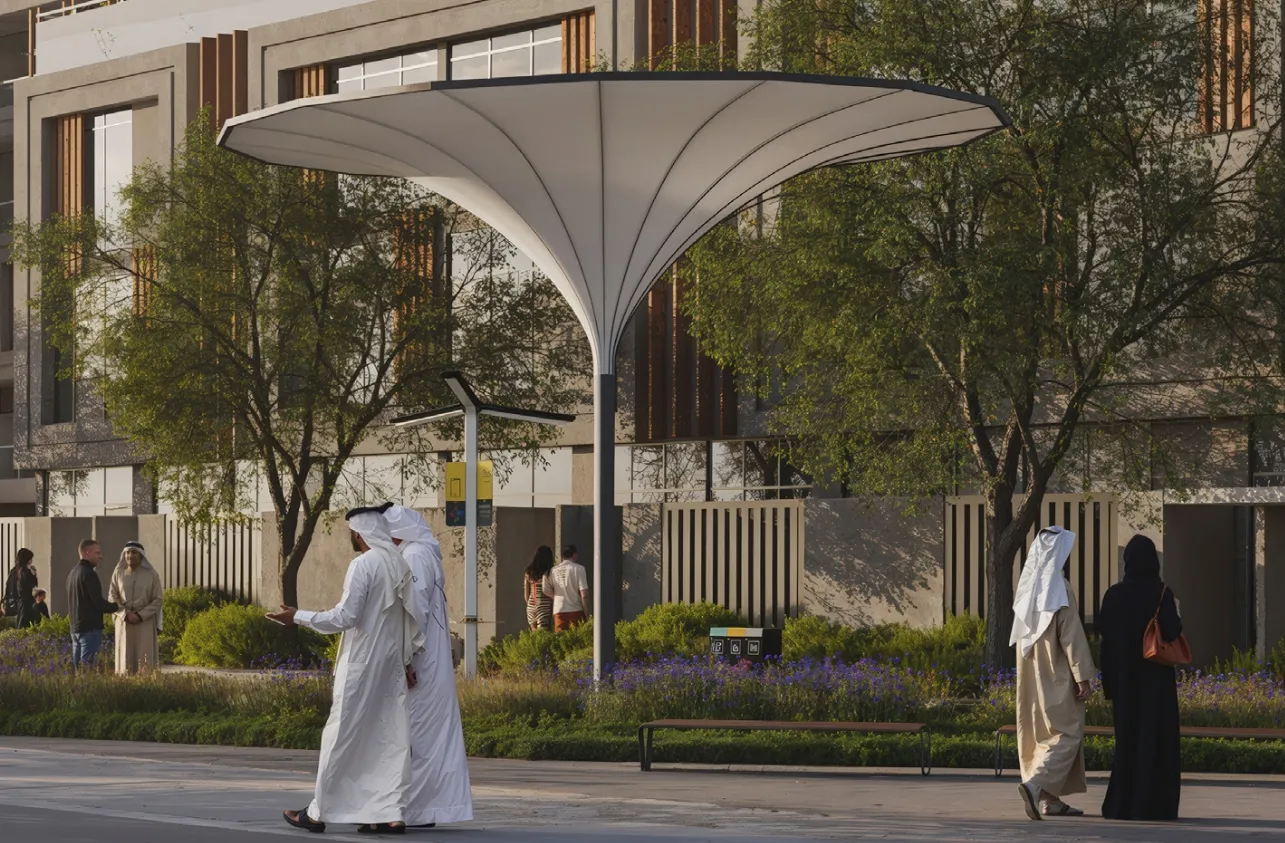Shaded Seating Areas amenity image at Sila