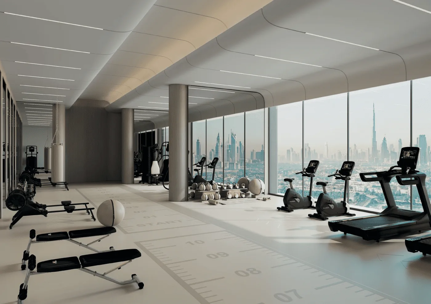 Fitness Center amenity image at Sky Hills Astra