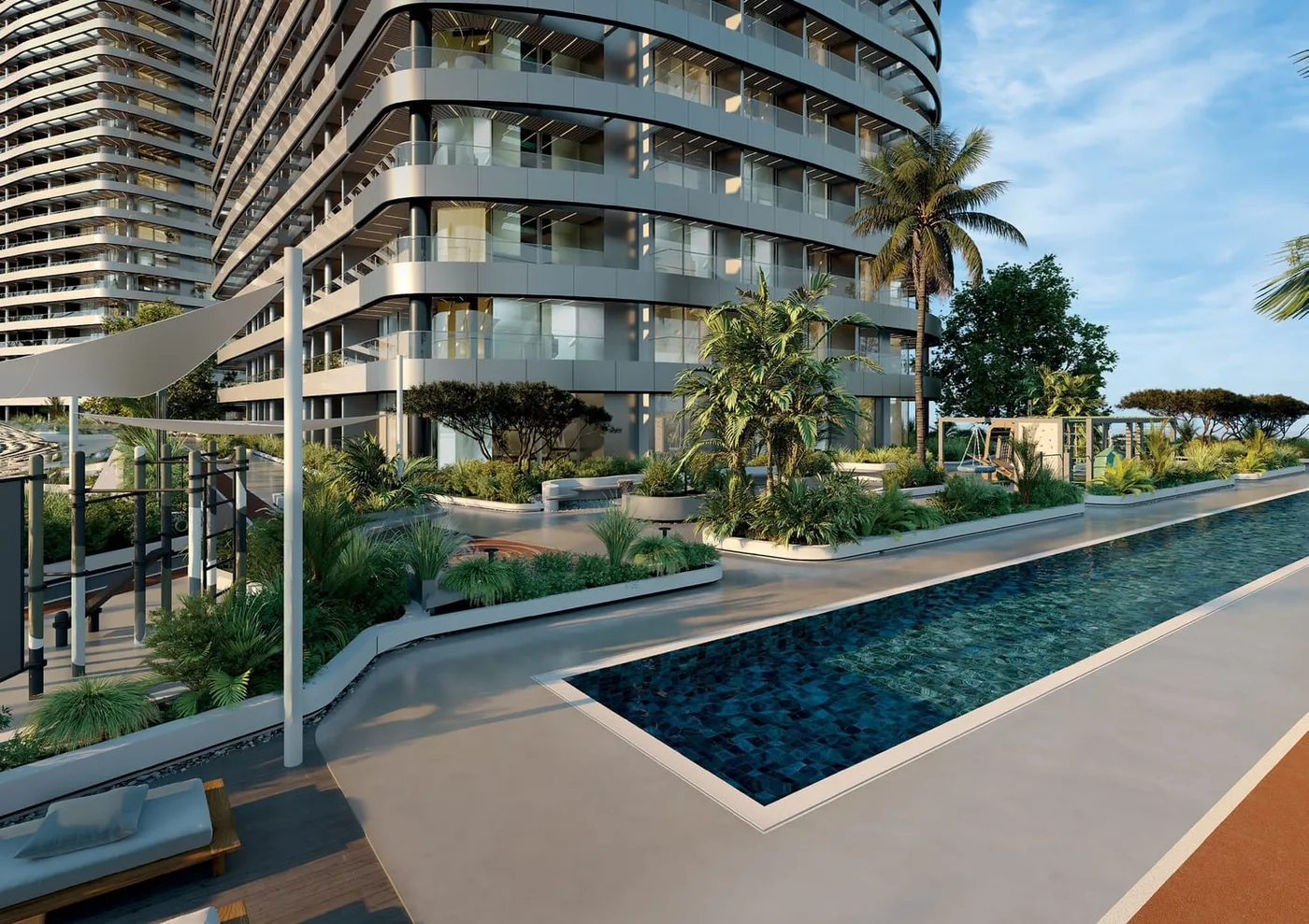 Sleek Pool amenity image at Sky Hills Astra