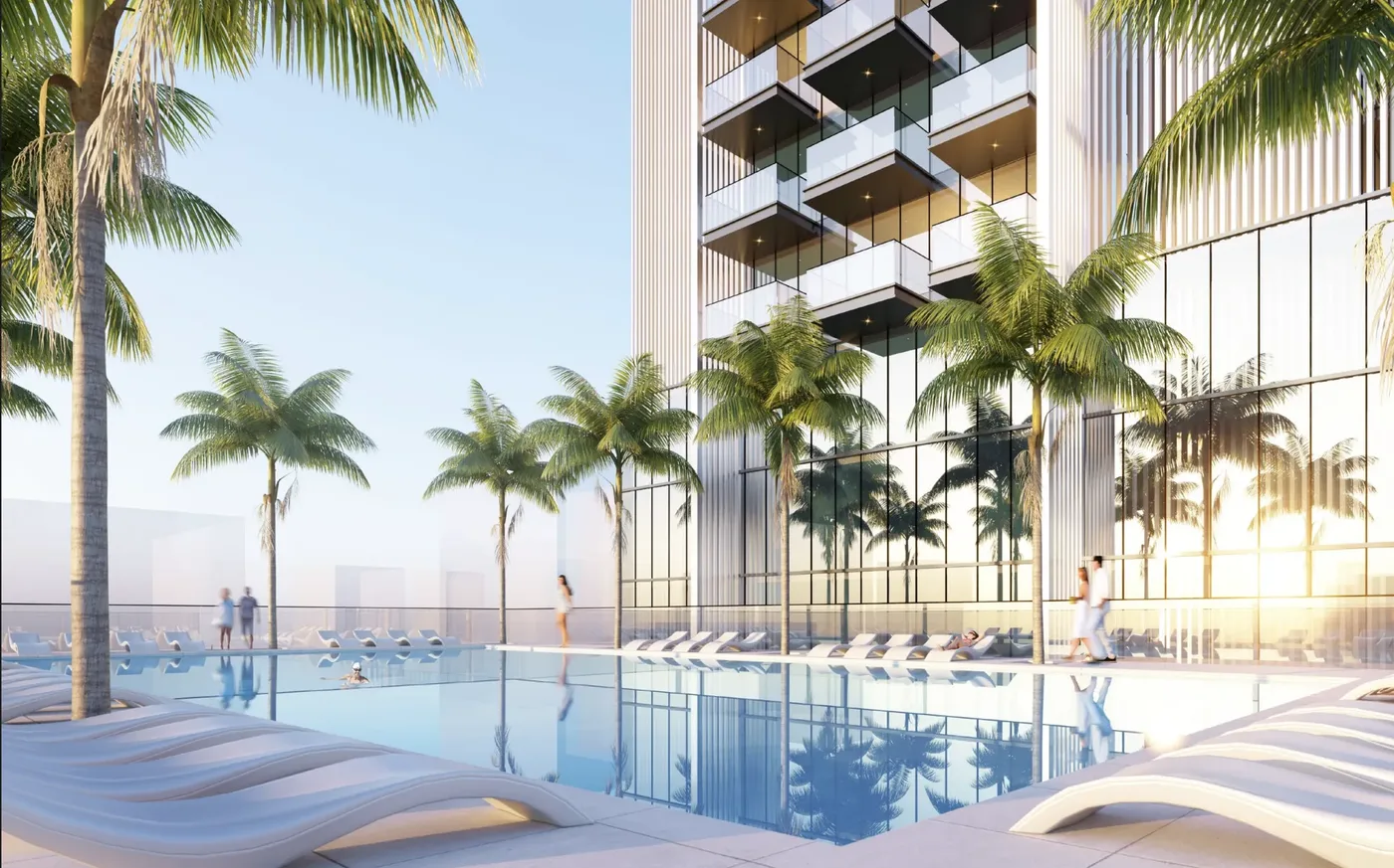 Swimming Pool amenity image at SkyGate Tower