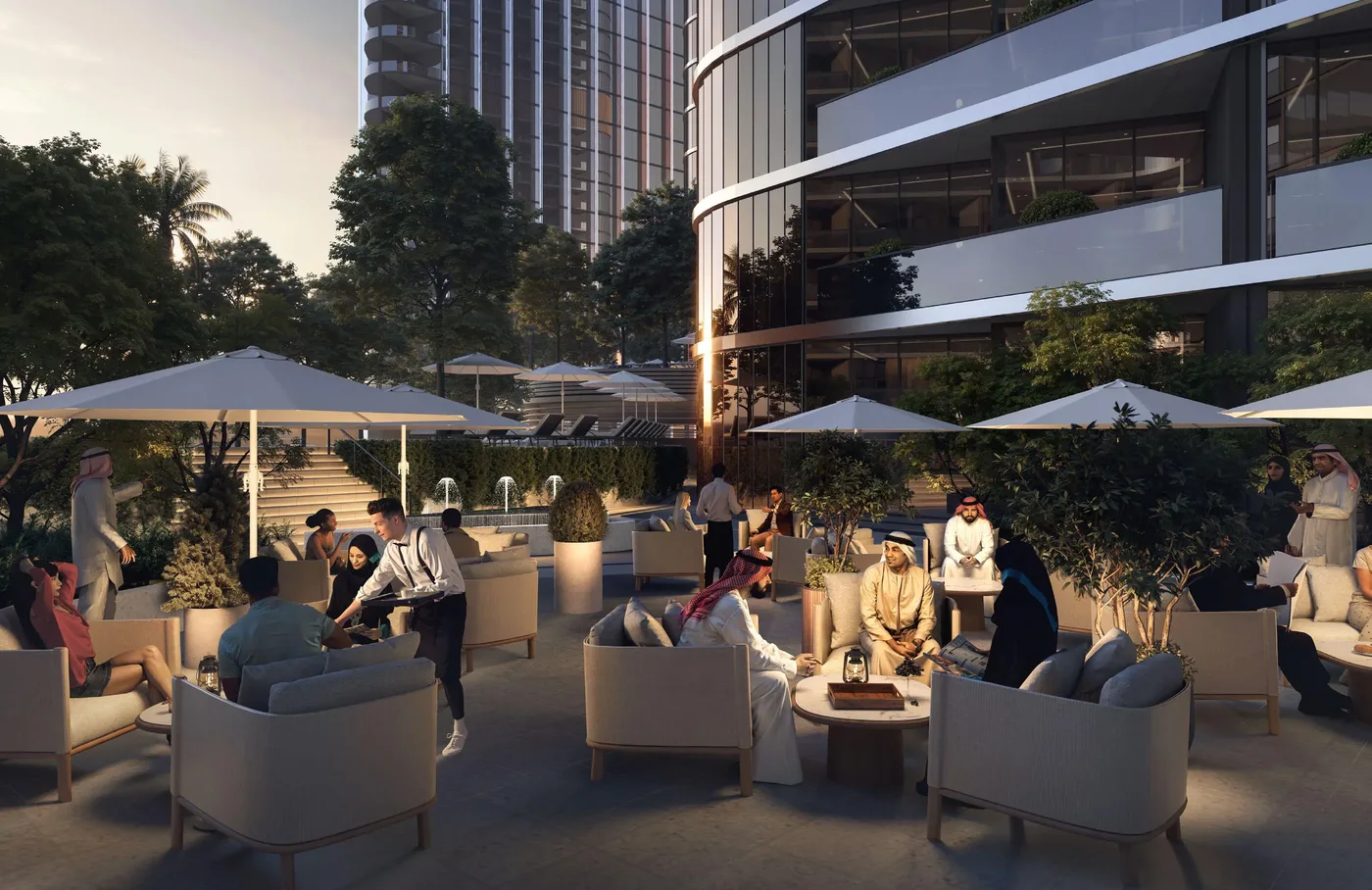 Open Amphitheatre Seating amenity image at Skyvue Altier